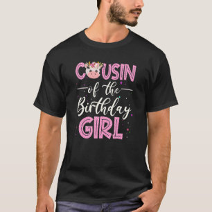 Camiseta Primo Da Rapariga De Aniversário Fazendo Barnyard 