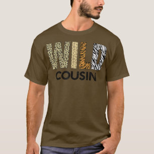 Camiseta Primo da selva Safari, um jardim zoológico selvage
