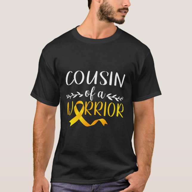 Camiseta Primo De Um Cancer De Guerra De Infância (Frente)