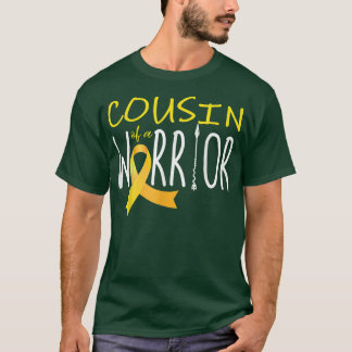 Camiseta Primo de um guerreiro, primo do cancer infantil287