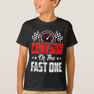 Camiseta Primo do Aniversário do Veloz 1º Carro de Corrida
