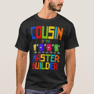 Camiseta Primo do Construtor Aniversariante Menino Menina B