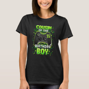 Camiseta Primo Do Garoto De Aniversário Que Corresponde Ao 