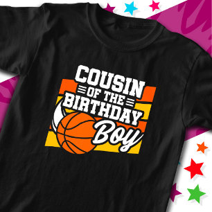 Camiseta Primo do partido de basquete infantil do menino de