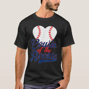 Camiseta Primo do primeiro aniversario de beisebol do novat