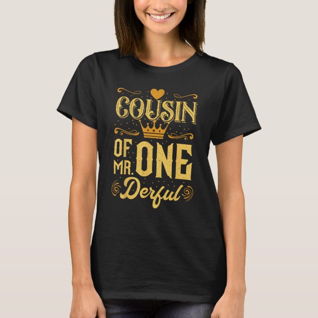 Camiseta Primo do Sr. Um Partido Derrogado que Corresponde  (Frente)