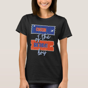 Camiseta Primo Do Tema Viagem De Aniversário Correspondente