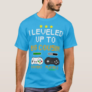 Camiseta Primo Gamer Anúncio do Sexo do Bebê