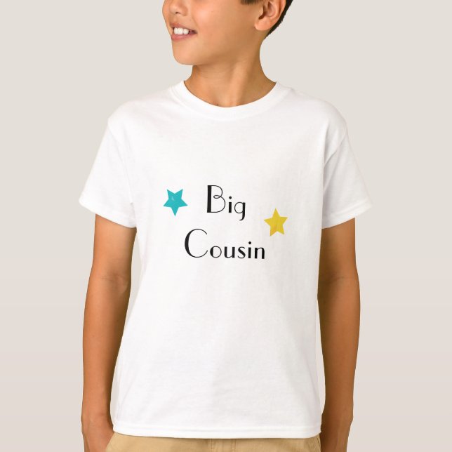 Camiseta Primo Grande com Estrelas (Frente)