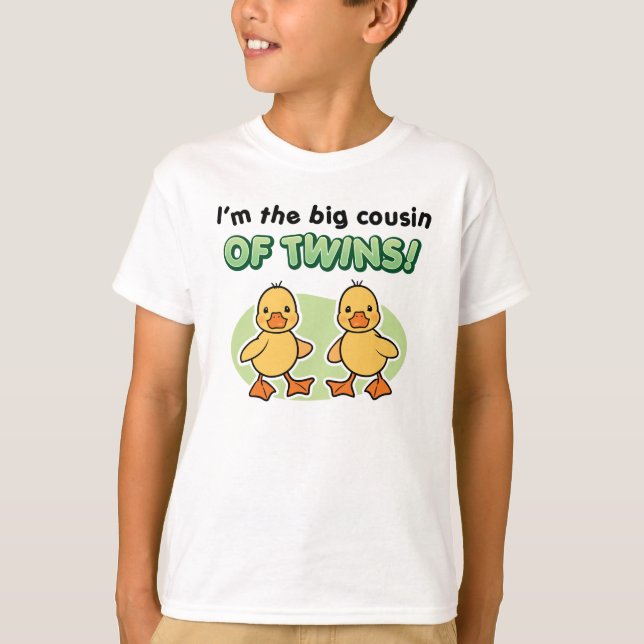 Camiseta Primo grande de patos dos gêmeos (Frente)