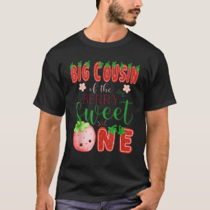 Camiseta Primo Grande Do Berry Sweet One primeiro aniversar