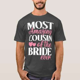 Camiseta Primo mais espantoso do casamento nobre