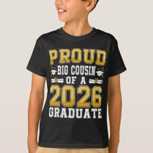 Camiseta Primo Mais Velho Orgulhoso De Um Graduando Senior