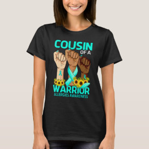 Camiseta Primo-Mão De Um Guerreiro Alergia Sensibilização S