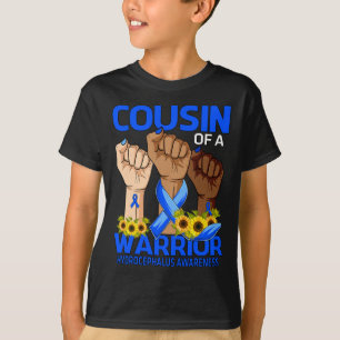 Camiseta Primo-Mão De Um Guerreiro Hidrocefalia Sensibiliza