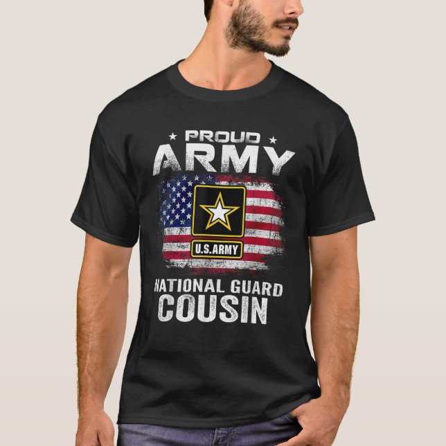 Camiseta Primo Nacional de Guarda do Exército Orgânico com  (Frente)
