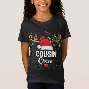 Camiseta Primo Natal Tripulação Buffalo Xadrez Vermelha Pij