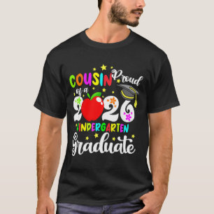 Camiseta Primo orgulhoso das mães de graduados do jardim de