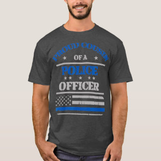 Camiseta Primo Orgulhoso de um Policial T-Shirt