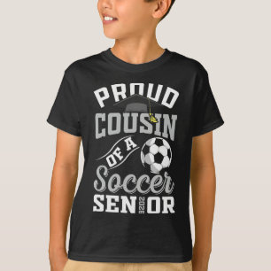 Camiseta Primo Orgulhoso De Um Veterano De Futebol Da Turma