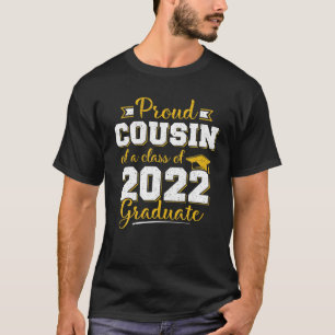 Camiseta Primo Orgulhoso De Uma Classe Do Mais velho 22 Do 