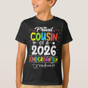 Camiseta Primo orgulhoso de uma turma de jardim de infância