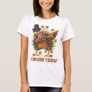 Camiseta Primo Tripulante DABBING TURQUIA — Ação de Graças 