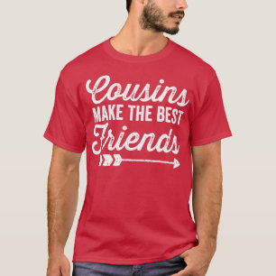 Camiseta Primos fazem os melhores amigos