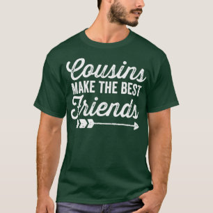Camiseta Primos fazem os melhores amigos