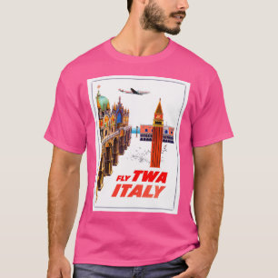 Camiseta Prin Publicitário via companhia aérea Vintage Air