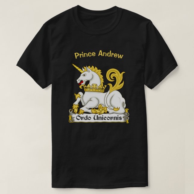 Camiseta Prince Andrew T-Shirt (Frente do Design)