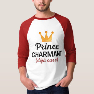 Camiseta Prince charmant déjà casé