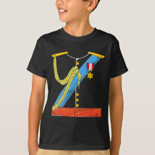 Camiseta Prince Charming Costume Halloween Crianças Homens