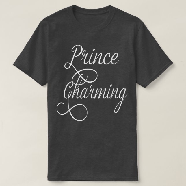 Camiseta PRINCE CHARMING  - Halloween Costume Gift  (Frente do Design)