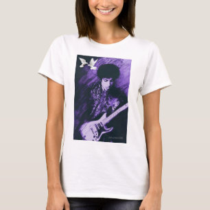 Camiseta Prince com Doves Digital Art Tshirt por Julie
