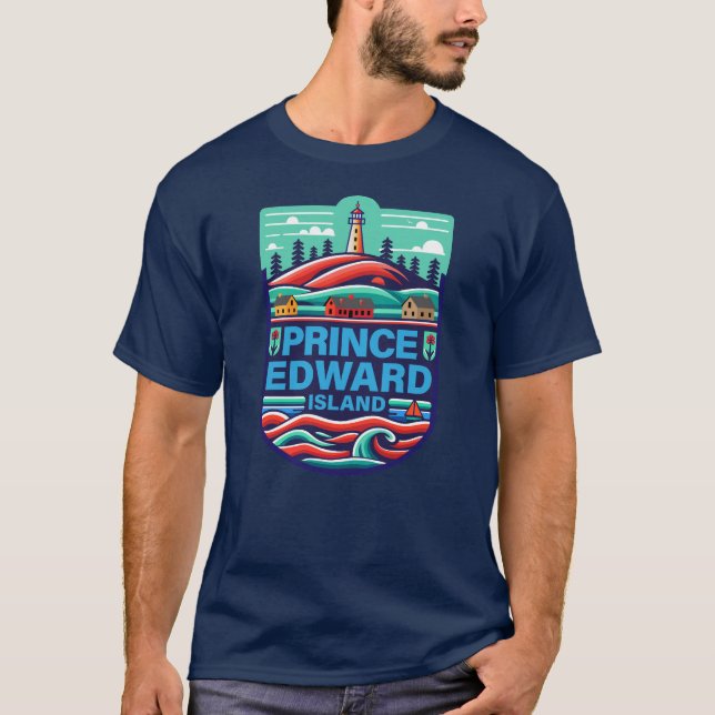 Camiseta Prince Edward Island Canada (Frente)