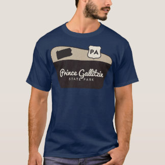 Camiseta Prince Gallitzin State Park Pensilvânia Welcome S