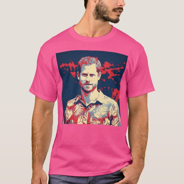 Camiseta Prince Harry (Frente)