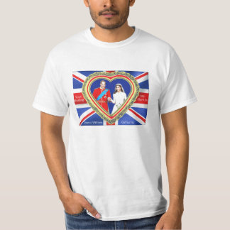 Camiseta Prince William e Catherine Royal Wedding