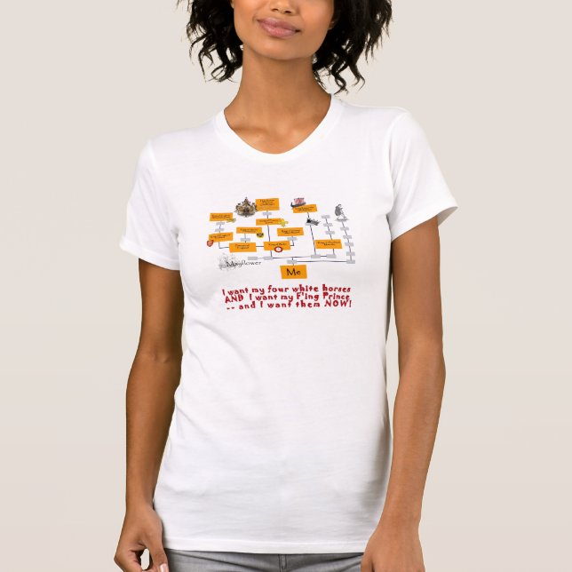 Camiseta Princesa (Frente)