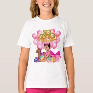 Camiseta Princesa a Rosa