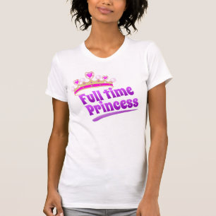 Camiseta Princesa a tempo completo