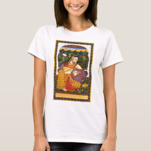 Camiseta Princesa antiga de Mughal do indiano