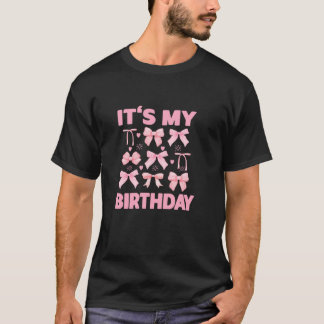 Camiseta Princesa Arco Coquette Garota Aniversário Presente