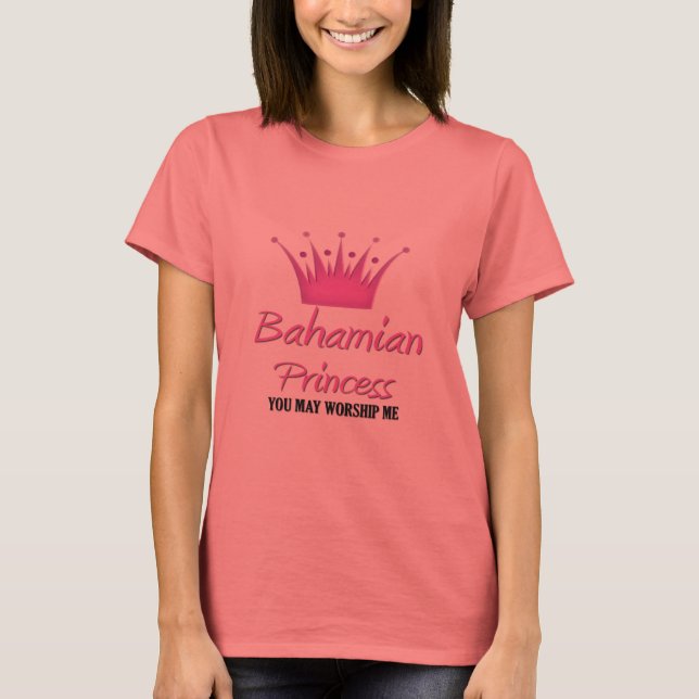 Camiseta Princesa Bahamiana (Frente)