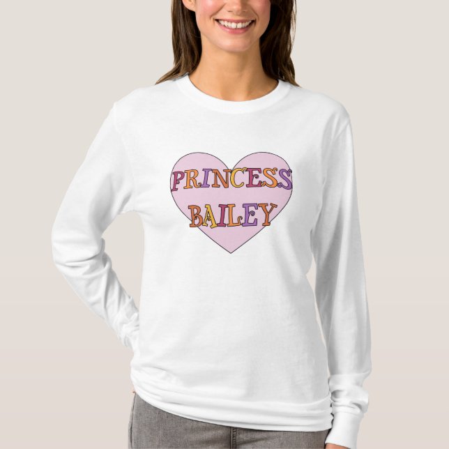 Camiseta Princesa Bailey Hoodie (Frente)