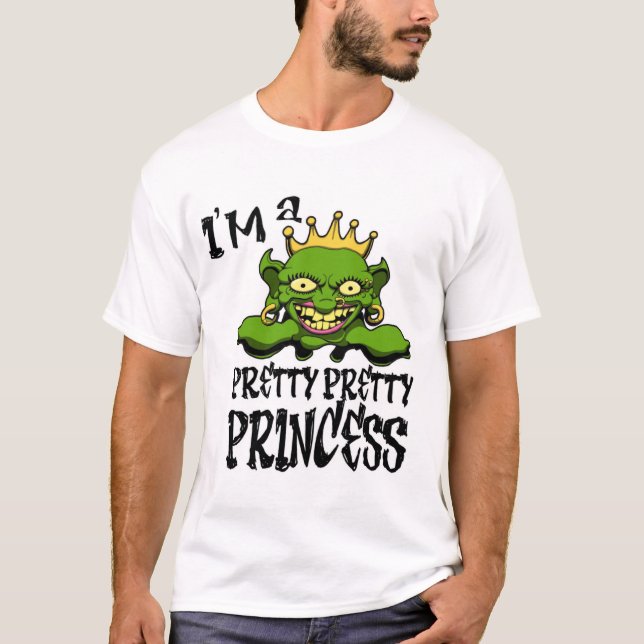 Camiseta princesa bonito bonito (Frente)