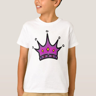 Camiseta Princesa bonito Tiara T-shirt