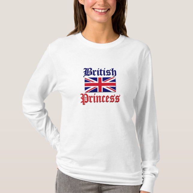 Camiseta Princesa britânica (Frente)