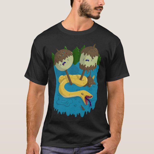 Camiseta Princesa Bublegums Rock (Frente)
